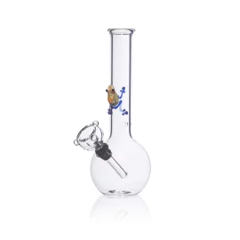 small pure glass bong frog
