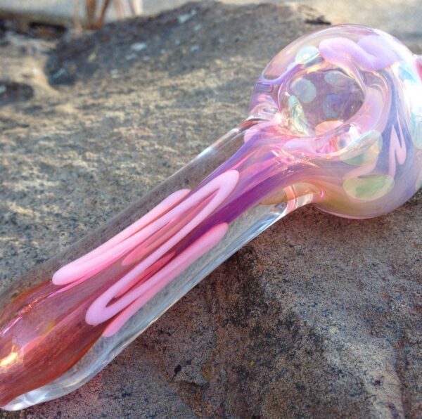 Slime Squiggle Multicolored Spoon Pipe